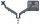 LEITZ Laptop-Monitor-Halterung Ergo 65380089 dunkelgrau für 1 Monitor und 1 Laptop, Tischklemme