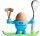WMF Eierbecher Mc Edition blau 2-tlg., 1 Set