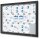 Showdown® Displays Schaukasten Premium schwarz 18x DIN A4 146,5 x 4,7 x 106,7 cm, 1 St.