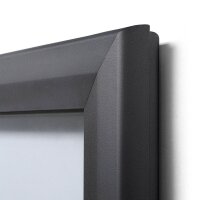 Showdown® Displays Schaukasten Premium grau 4x DIN A4...