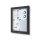 Showdown® Displays Schaukasten Premium grau 4x DIN A4 58,3 x 4,7 x 76,0 cm, 1 St.