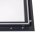 Showdown® Displays Schaukasten Premium grau 4x DIN A4 58,3 x 4,7 x 76,0 cm, 1 St.