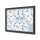 Showdown® Displays Schaukasten Premium grau 18x DIN A4 146,5 x 4,7 x 106,7 cm, 1 St.