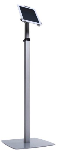 Showdown® Displays Tablet-Bodenständer DTSTGT10 silber für 1 Tablet