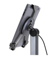 Showdown® Displays Tablet-Bodenständer DTSTGT10 silber für 1 Tablet
