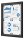 Showdown® Displays Schaukasten schwarz 4x DIN A4 59,2 x 2,3 x 69,6 cm, 1 St.