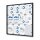 Showdown® Displays Schaukasten Economy schwarz 12x DIN A4 93,1 x 2,6 x 96,3 cm, 1 St.