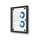 Showdown® Displays Schaukasten Economy schwarz 1x DIN A4 27,1 x 2,6 x 35,0 cm, 1 St.