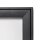Showdown® Displays Schaukasten grau 9x DIN A4 74,1 x 2,3 x 100,4 cm, 1 St.