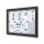 Showdown® Displays Schaukasten Premium grau 8x DIN A4 102,5 x 4,7 x 76,0 cm, 1 St.
