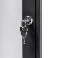 Showdown® Displays Schaukasten grau 2x DIN A4 52,1 x 2,3 x 38,8 cm, 1 St.