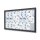 Showdown® Displays Schaukasten Premium grau 24x DIN A4 192,5 x 4,7 x 106,7 cm, 1 St.