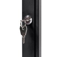 Showdown® Displays Schaukasten grau 12x DIN A4 96,1 x 2,3 x 100,4 cm, 1 St.
