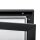 Showdown® Displays Schaukasten grau 12x DIN A4 96,1 x 2,3 x 100,4 cm, 1 St.