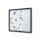 Showdown® Displays Schaukasten SLIM grau 6x DIN A4 68,6 x 5,0 x 64,1 cm, 1 St.