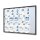 Showdown® Displays Schaukasten SLIM grau 18x DIN A4 134,6 x 5,0 x 94,8 cm, 1 St.