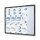 Showdown® Displays Schaukasten SLIM grau 15x DIN A4 112,6 x 5,0 x 94,8 cm, 1 St.
