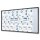 Showdown® Displays Schaukasten SLIM grau 24x DIN A4 178,1 x 5,0 x 94,8 cm, 1 St.