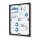 Showdown® Displays Schaukasten Economy schwarz 4x DIN A4 49,1 x 2,6 x 65,5 cm, 1 St.