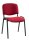 Nowy Styl Besucherstühle Iso ISO BLACK 1.3 C29 bordeaux Stoff, 4 St.