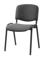 Nowy Styl Besucherstühle Iso ISO BLACK 1.3 C38 anthrazit Stoff, 4 St.
