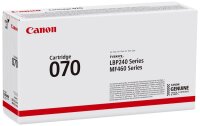 Canon 070 BK  schwarz Toner