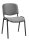 Nowy Styl Besucherstühle Iso ISO BLACK 1.3 C73 grau, gemustert Stoff, 4 St.