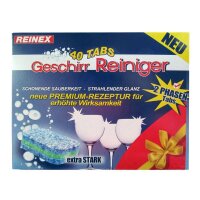 REINEX 2 in 1 Spülmaschinentabs, 40 St.