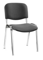 Nowy Styl Besucherstühle Iso ISO CR 1.3 C38 anthrazit Stoff, 4 St.
