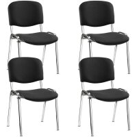 Nowy Styl Besucherstühle Iso ISO CR 1.3 C11 schwarz...