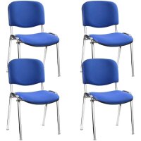 Nowy Styl Besucherstühle Iso ISO CR 1.3 C06 blau...