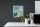 SIGEL Glas-Magnettafel artverum® 30,0 x 30,0 cm aquamarin