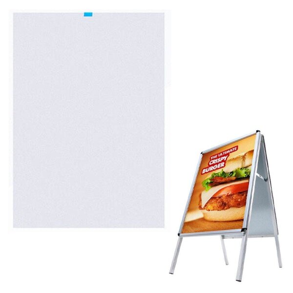 Showdown® Displays Dokumentenschutzfolien transparent kein Wert, 5 St.