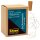 Idena Korken LED Lichterketten gold 90,0 cm, 2 St.