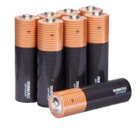DURACELL Batterien Optimum Alkali-Mangan Mignon AA 1,5 V, 8 St.