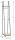 HAKU Möbel Kleiderständer 25493 eiche Metall 38,0 x 166,0 cm, 1 St.