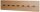 HAKU Möbel Wandgarderobe 37146 eiche Metall 7 Haken 89,0 x 20,0 cm, 1 St.