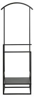 HAKU Möbel Herrendiener 47519 schwarz Metall 47,0 x 128,0 cm, 1 St.