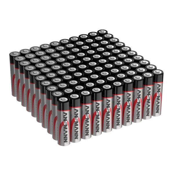 ANSMANN Batterien Alkaline Micro AAA 1,5 V, 100 St.