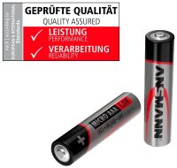 ANSMANN Batterien Alkaline Micro AAA 1,5 V, 100 St.