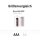 ANSMANN Batterien Alkaline Micro AAA 1,5 V, 100 St.