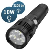 ANSMANN PRO 3000R LED Taschenlampe schwarz, 5100 mAh, 1 St.