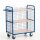 Rollcart Etagenwagen 08-7351 blau 98,0 x 50,0 x 107,0 cm