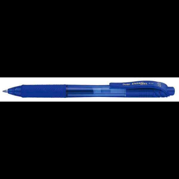 Pentel ENERGEL BL107 Gelschreiber blau/transparent 0,35 mm, Schreibfarbe: blau, 1 St.