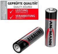 ANSMANN Batterien Alkaline Mignon AA 1,5 V, 100 St.
