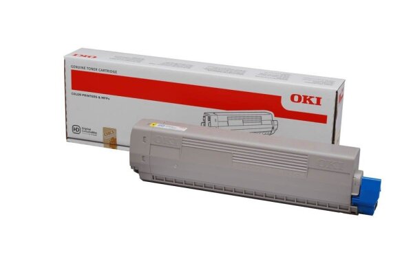 OKI 44844613  gelb Toner
