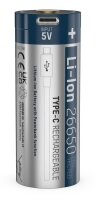 ANSMANN USB-Akku mit Ladekabel Li-Ion 26650 5100 mAh, 1 St.