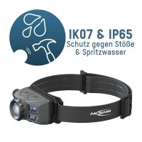 ANSMANN HD450FRS LED Stirnlampe schwarz, 1 St.