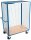 Rollcart Paketwagen 08-7655 blau 115,0 x 72,0 x 180,0 cm