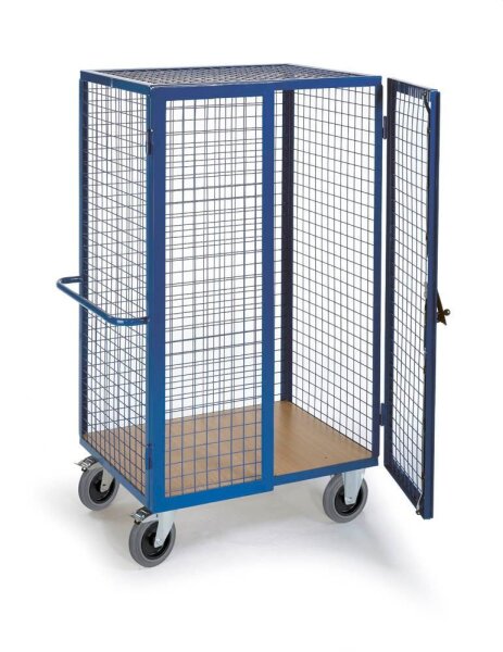 Rollcart Paketwagen 08-7643 blau 115,0 x 75,0 x 180,0 cm
